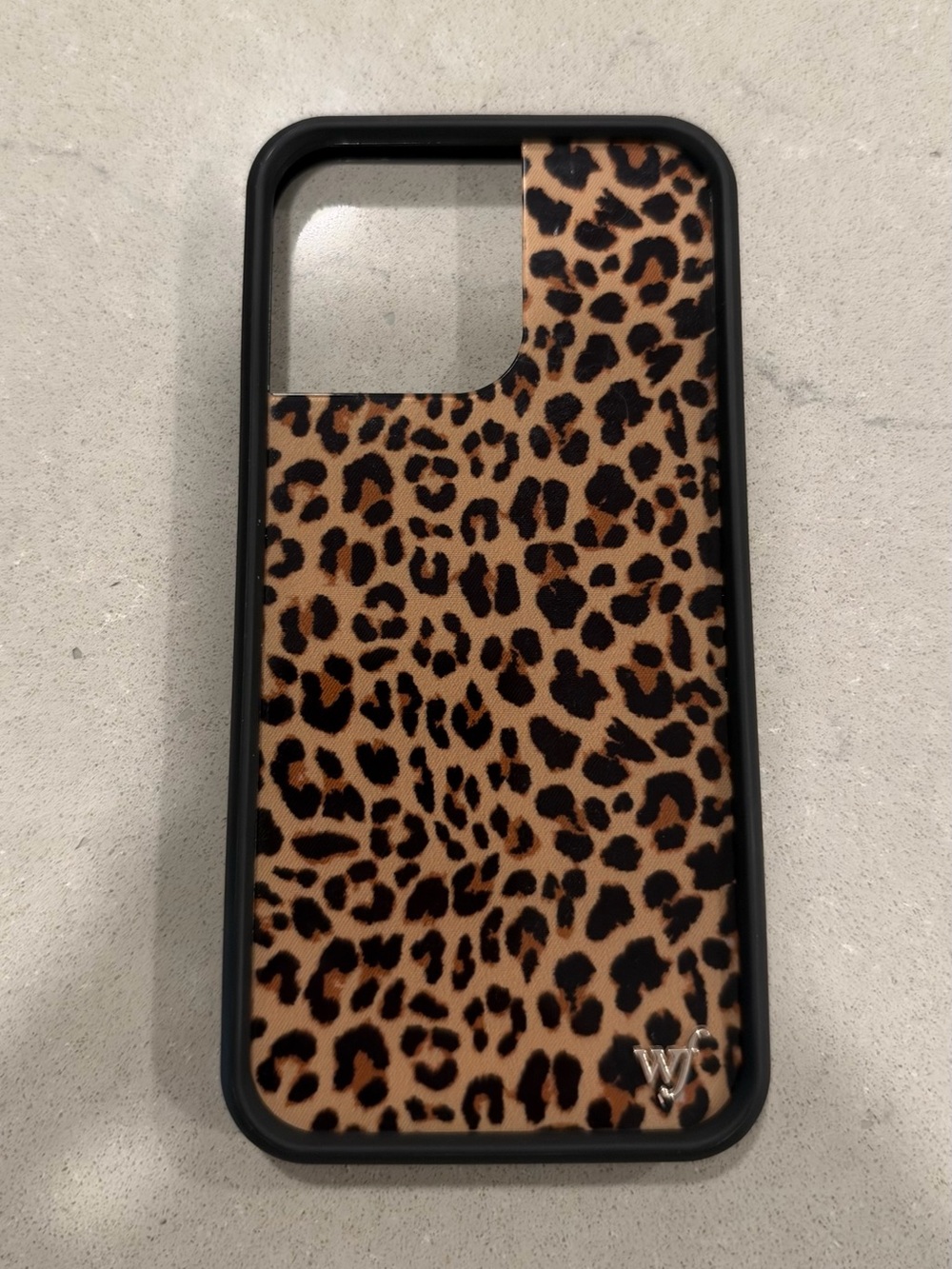 Wildflower Leopard Print iPhone 14 Pro Max Case